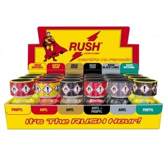 Leather Cleaner -Mixed Rush Discovery Display 10ml. (18pcs)