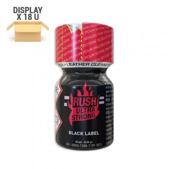 Leather Cleaner - Rush Ultra Strong Black Label 10ml (18pcs)
