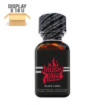 Leather Cleaner - Rush UltraStrong Black Label 25ml. (18pcs)