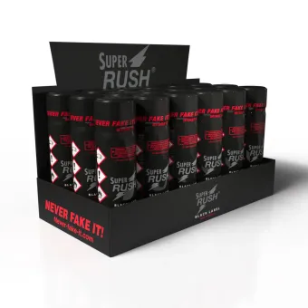 Super Rush Black Label Pentyl 24ml 18 PCS
