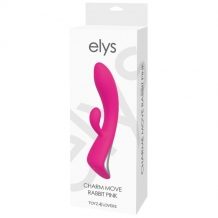 ELYS CHARM MOVE RABBIT PINK